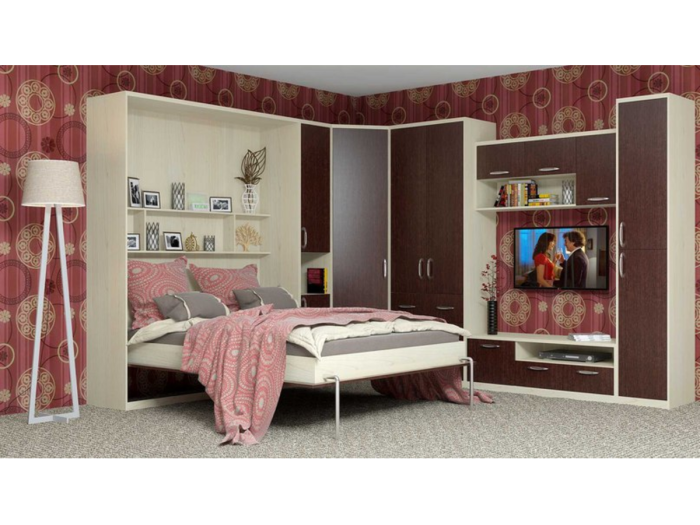 Комплект корпусной мебели со шкаф-кроватью "Ратмир 3" в Хабаровске